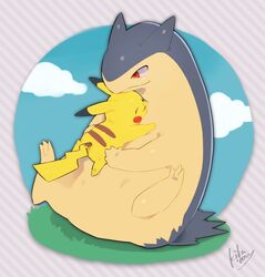 pikachu from pokemon by kikuyoshi (tracco)