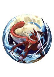 greninja from pokemon by nikkado