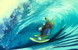 alolan raichu from pokemon by fusenryo