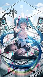 hatsune miku from vocaloid