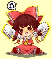 hakurei reimu from touhou by f (artist)
