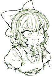 cirno from touhou by spacezin