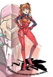 eva 02 from neon genesis evangelion by ojisan bosatsu