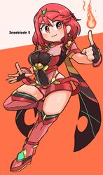 pyra (xenoblade) from xenoblade chronicles (series)