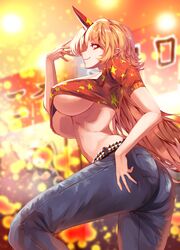 hoshiguma yuugi from touhou by sunyup