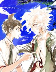 hinata hajime from danganronpa (series) by suou