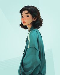 sae-byeok from squid game by sam yang