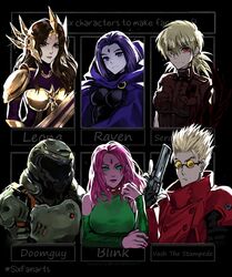 blink (x-men) from dc comics by zakirsiz