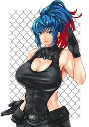 leona heidern from the king of fighters
