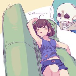frisk (undertale) from undertale by tenya mizuki