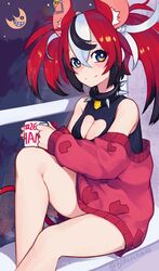 hakos baelz from hololive by yoako