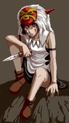 san (mononoke hime) from mononoke hime by yamamoto souichirou