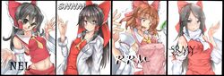 hakurei reimu from cookie (touhou)