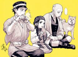 asirpa from golden kamuy by yoshimi
