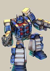 ultra magnus from transformers by rai mugi