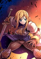 agrias oaks from final fantasy by tukiwani
