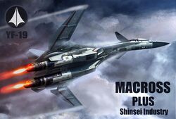 yf-19 from macross by shiwanmali