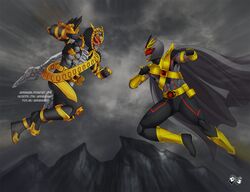 lord drakkon from kamen rider by jadenkaiba
