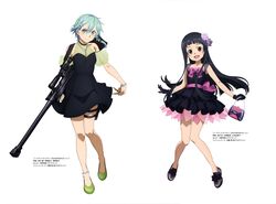 sinon from sword art online