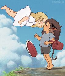 adora (she-ra) from gake no ue no ponyo