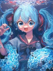 hatsune miku from vocaloid