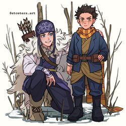 asirpa from golden kamuy by etceteraart
