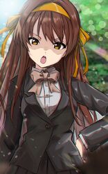 suzumiya haruhi from suzumiya haruhi no shoushitsu