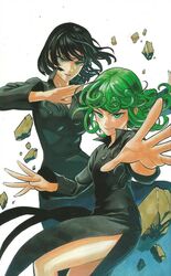 fubuki (one-punch man) from one-punch man by murata yuusuke
