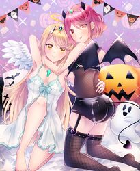 mythra (xenoblade) from halloween