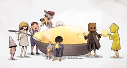 mono (little nightmares) from guri to gura by monji samonji