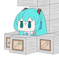 hatsune miku from minecraft