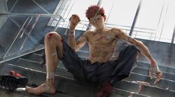 itadori yuuji from jujutsu kaisen