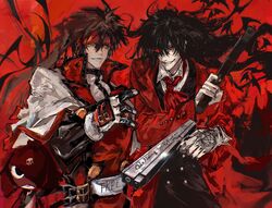 alucard (hellsing) from guilty gear by found modori