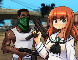 carl johnson from girls und panzer