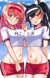 ookami mio from hololive