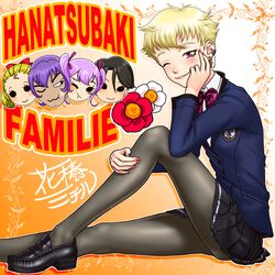 hanatsubaki karen from tokimeki memorial by boro