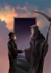 death (discworld) from discworld by sandara