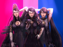 bayonetta fan art