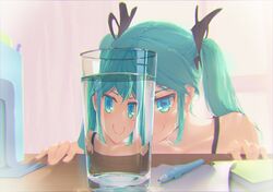 hatsune miku from vocaloid by meltymap
