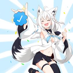shirakami fubuki from hololive by felutiahime