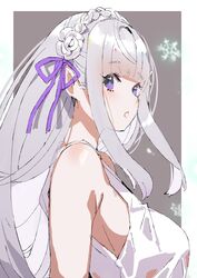 emilia (re:zero) from re:zero kara hajimeru isekai seikatsu