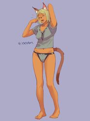 mithra from final fantasy by yuccoshi