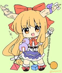 ibuki suika from touhou by ramudia (lamyun)