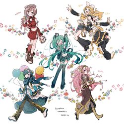 hatsune miku from vocaloid by hazime