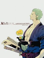 roronoa zoro from one piece