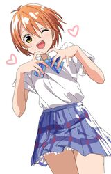 hoshizora rin from love live! by bunbun (midukikome)