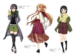 asada shino from sword art online