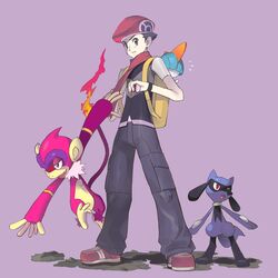 lucas (pokemon) from pokemon by hiro (user negm3832)
