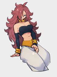android 21 from dragon ball by kemachiku