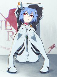ayanami rei from neon genesis evangelion by aetherion